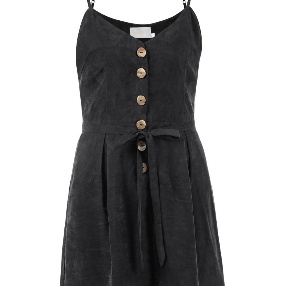 SANCIA Elin Playsuit Black Romper
